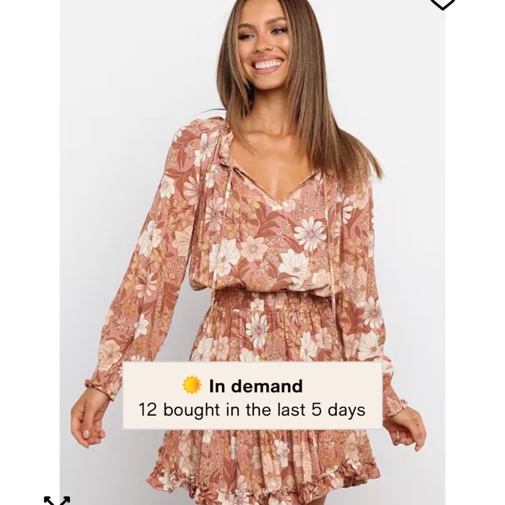 Petal & Pup Floral Dress